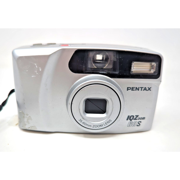 Pentax IQZoom 60S 35mm Film Camera Point & Shoot 35-60mm Zoom Tested Read - Picture 1 of 6